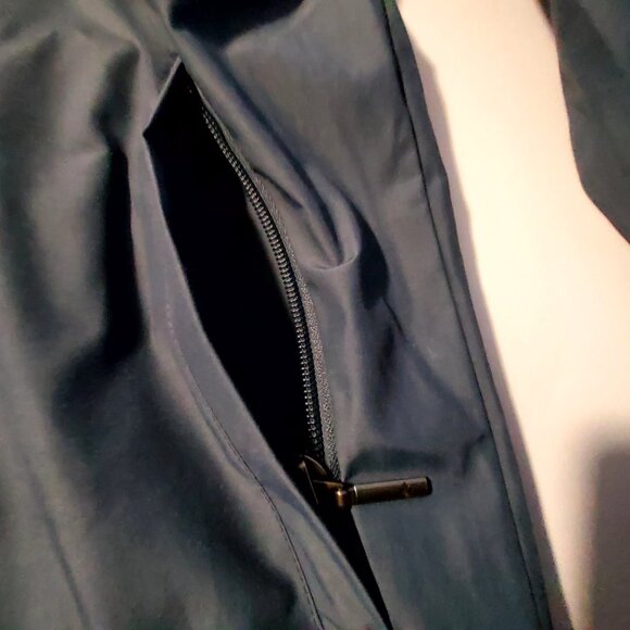 Columbia Mens Navy Full-Zip Lightweight Jacket Size S Water-Resistant - Picture 12 of 15